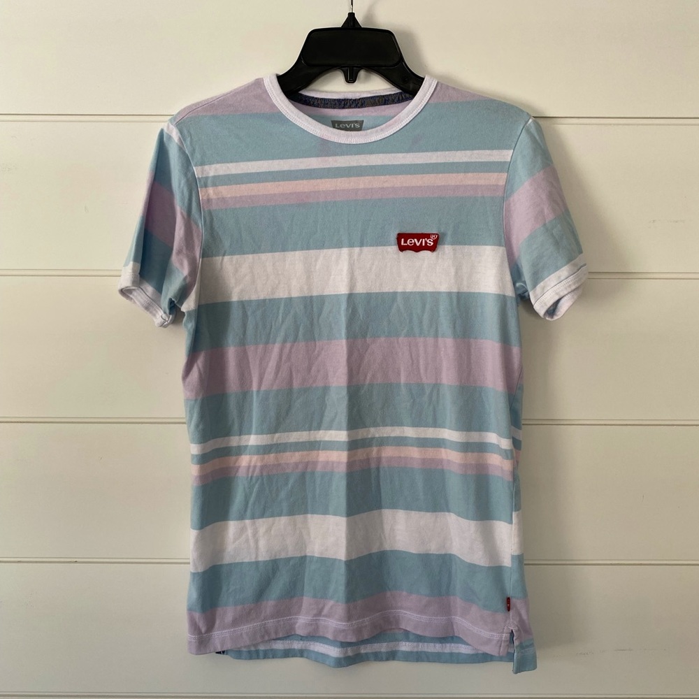 Levi’s Blue/Purple Striped T-Shirt